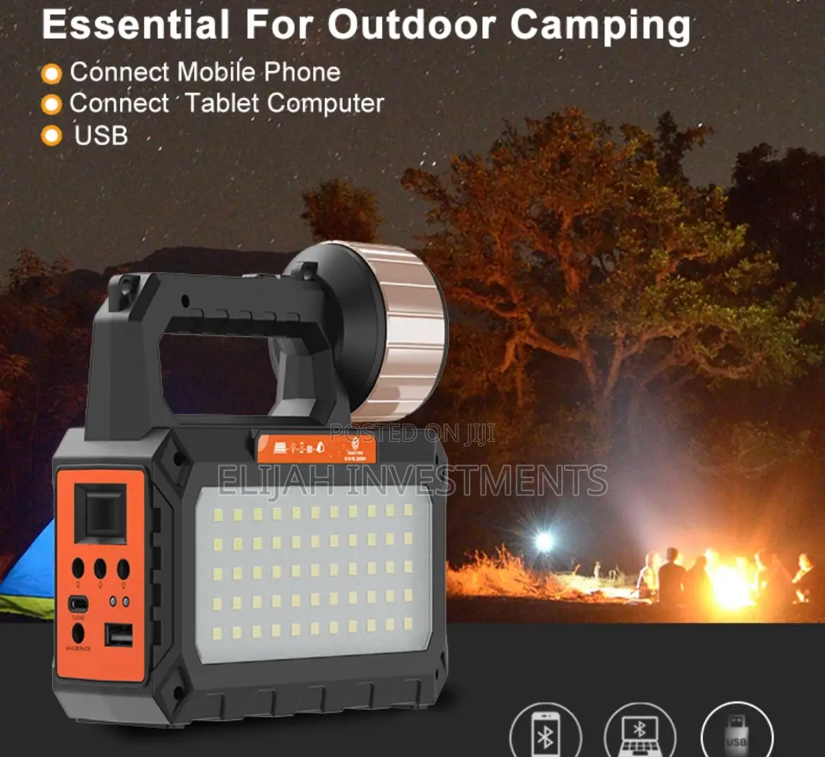 Solar Lighting System With Speakers