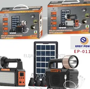 Solar Lighting System With Speakers