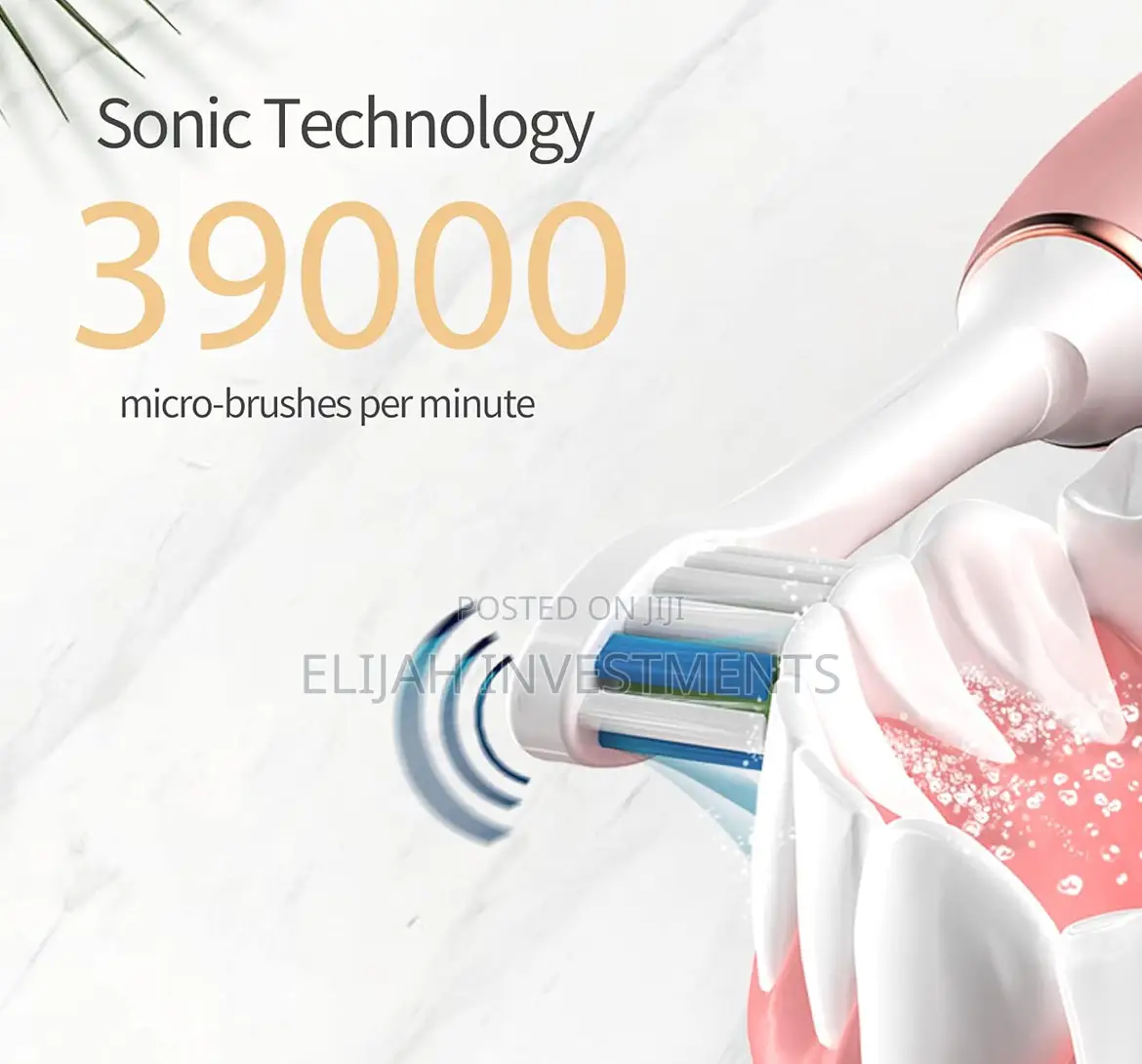 New Sonic Electric Toothbrush