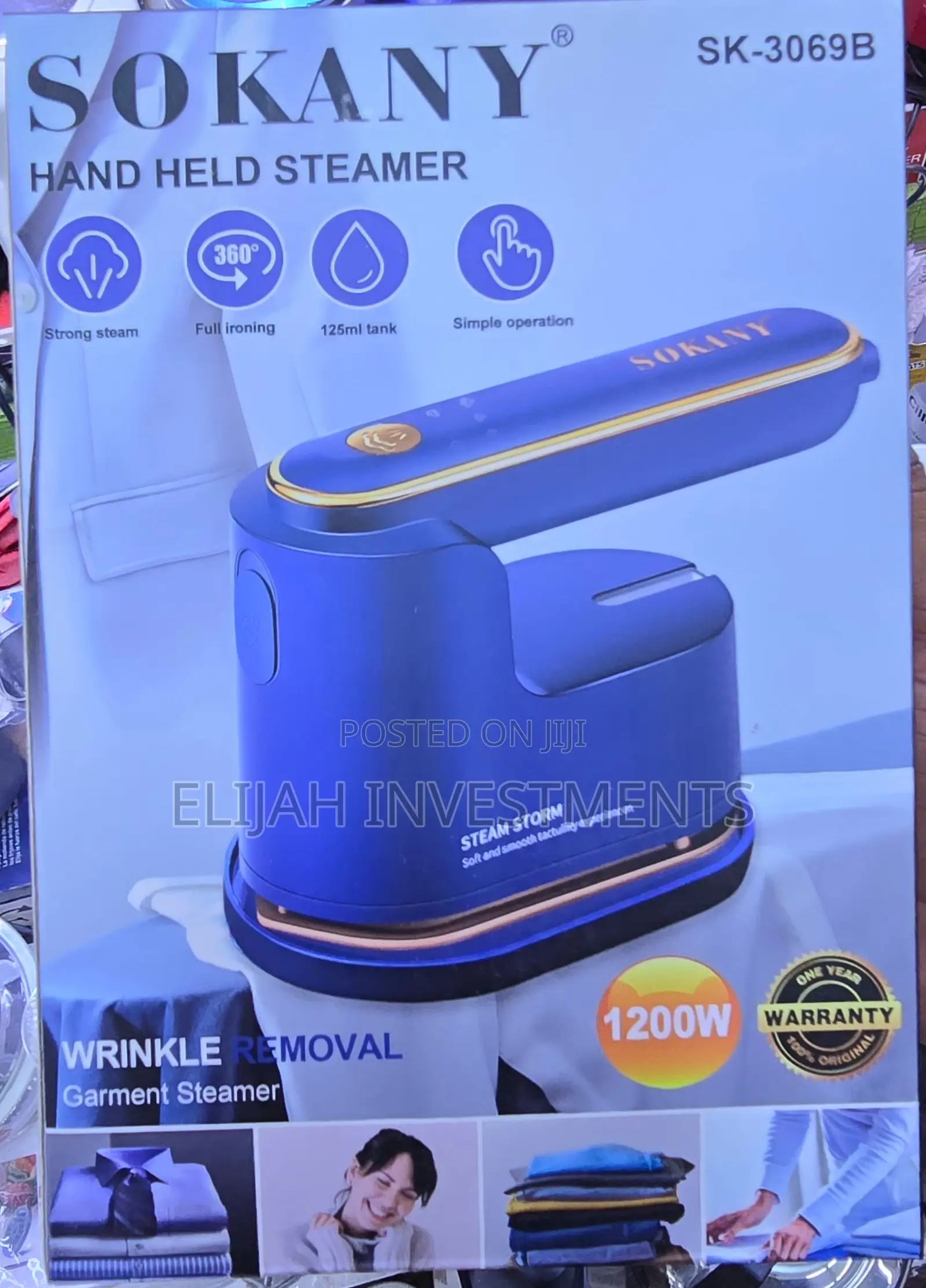 Sokany Hand Held Garment Steamer