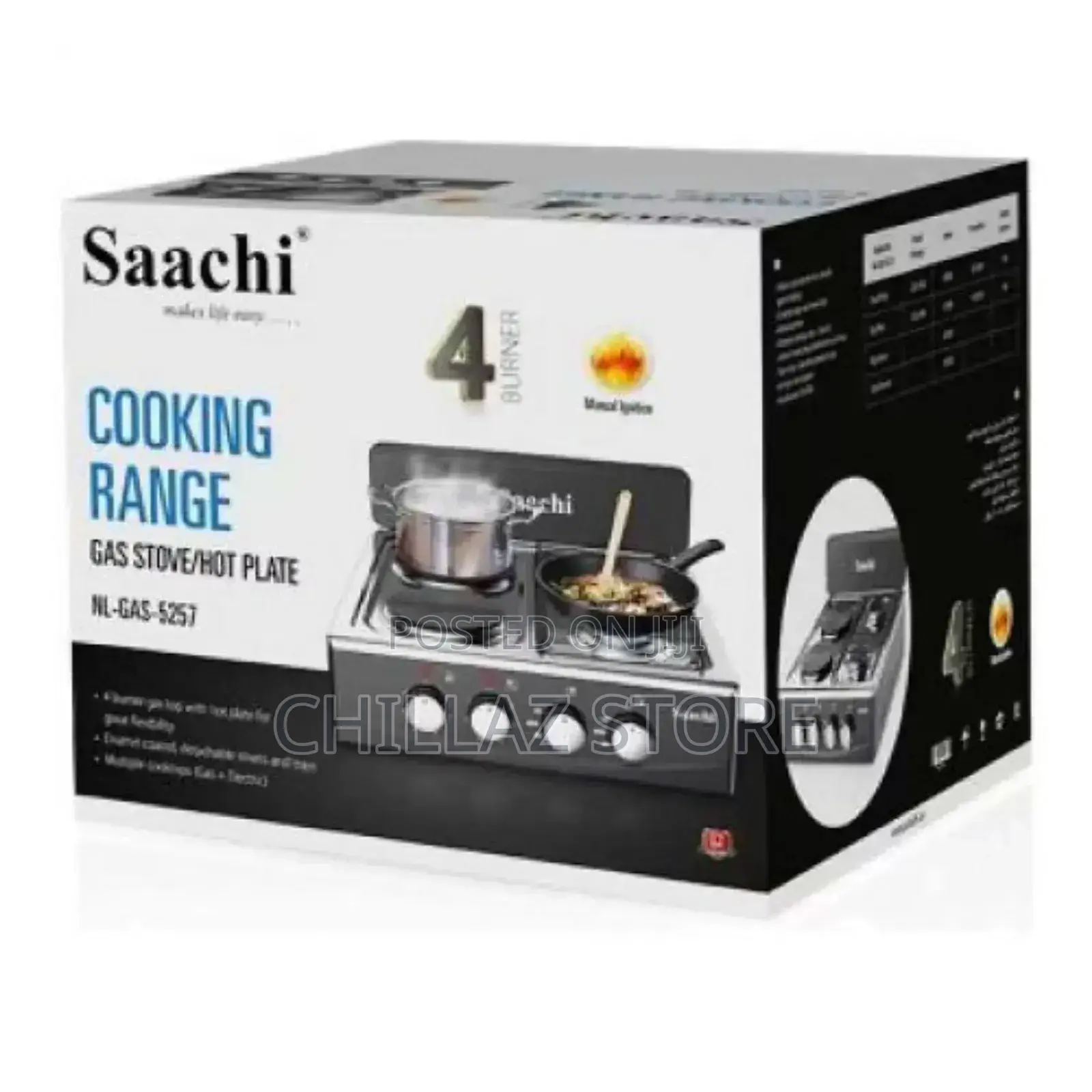 Electric Manual Saachi Gass Stove Cooker