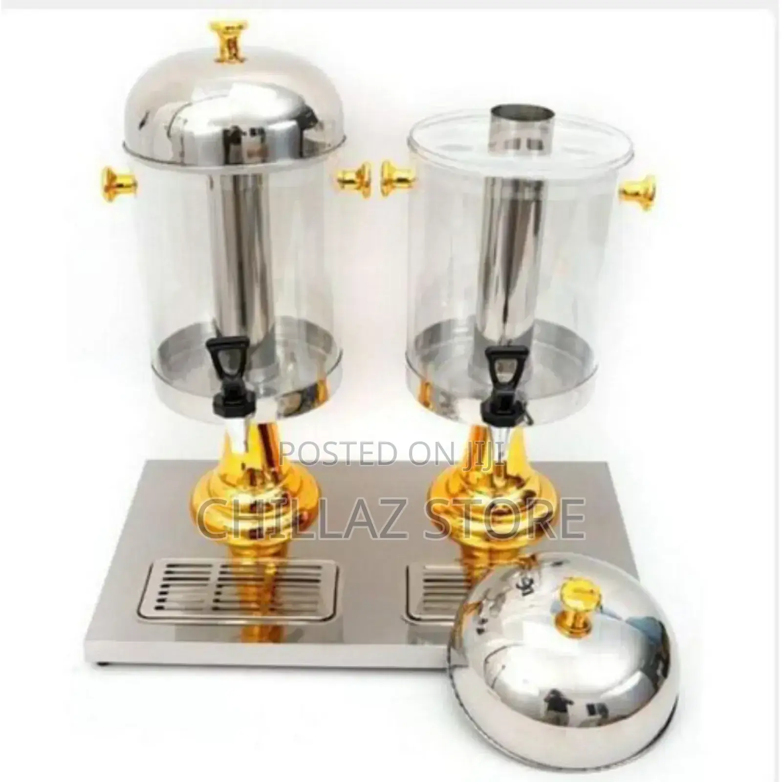 Non Electric Double Juice Dispenser