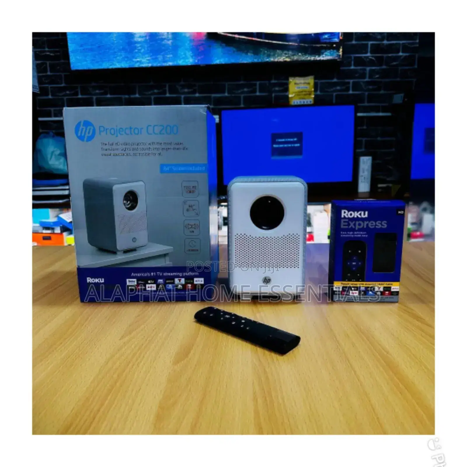 HP CC200 Smart Projector With Roku TV