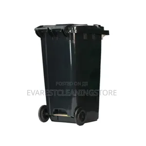 240ltrs Out Door Dust Bin Black N Grey