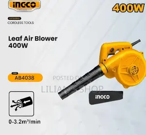 Ingco 400w 2in 1 Electric Dust Aspirator Vaccum Blower