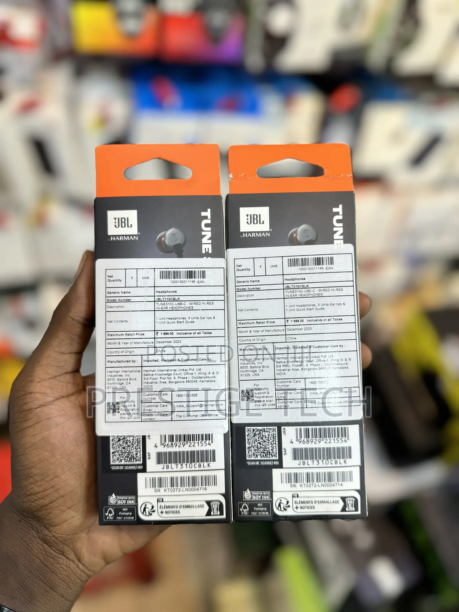 Jbl Tune 310 Usb C Headphones / Earphones