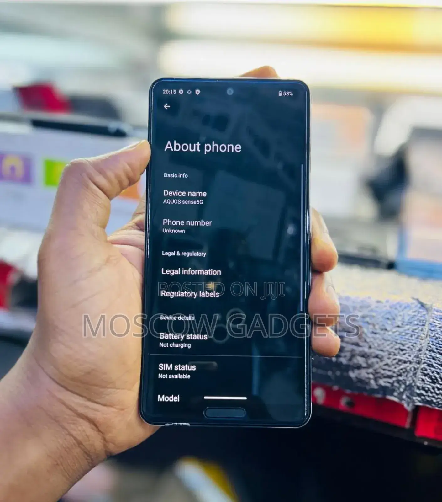 Sharp Aquos sense5G 64 GB Green