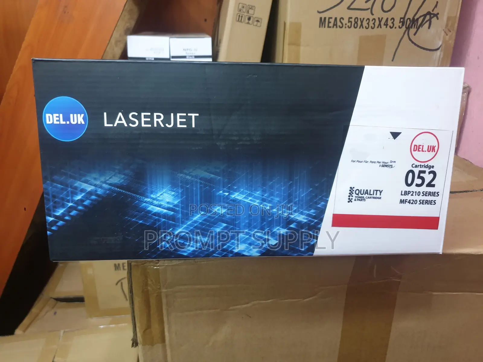 Del.Uk 052 Toner Cartridge For Canon Replacement-black