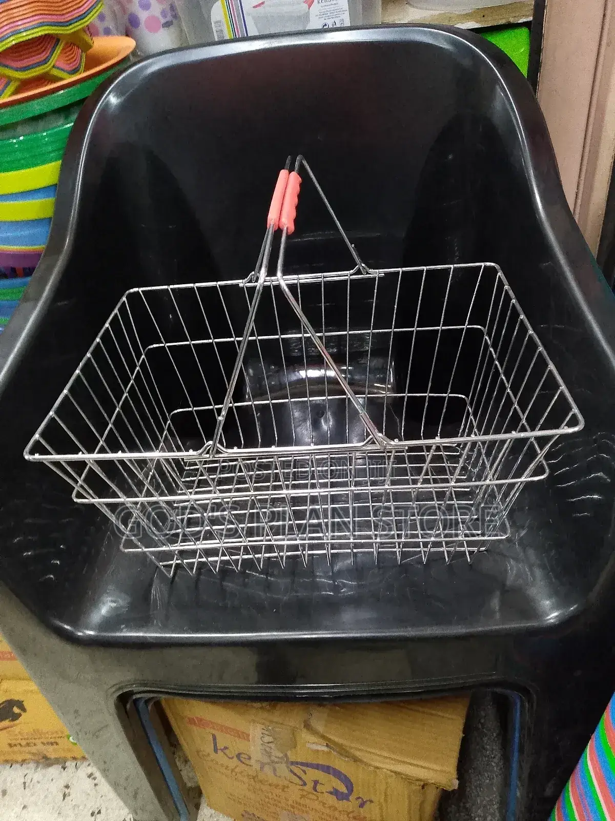 Metallic Shopping Baskets