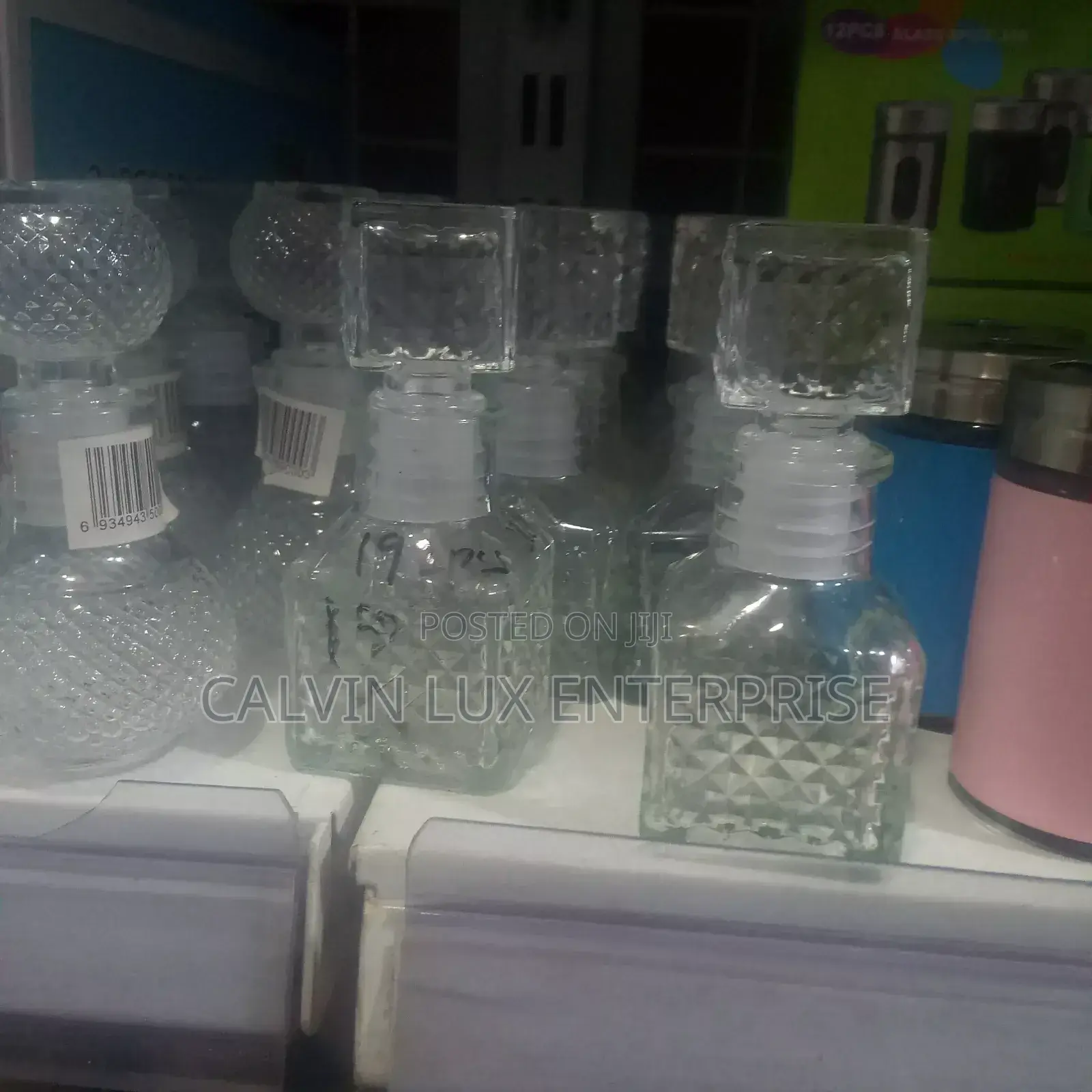 Glass for Storage of Oils