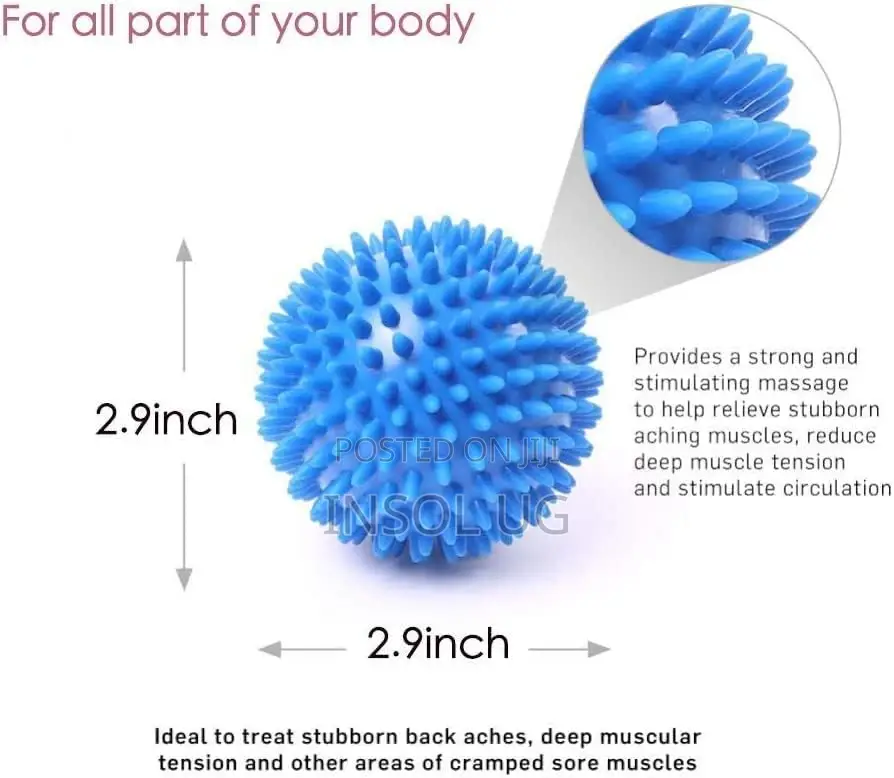 Acupressure Spike Massage Ball For Muscle Recovery Myofascial Relea