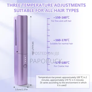Rechargeable Hair Straightener