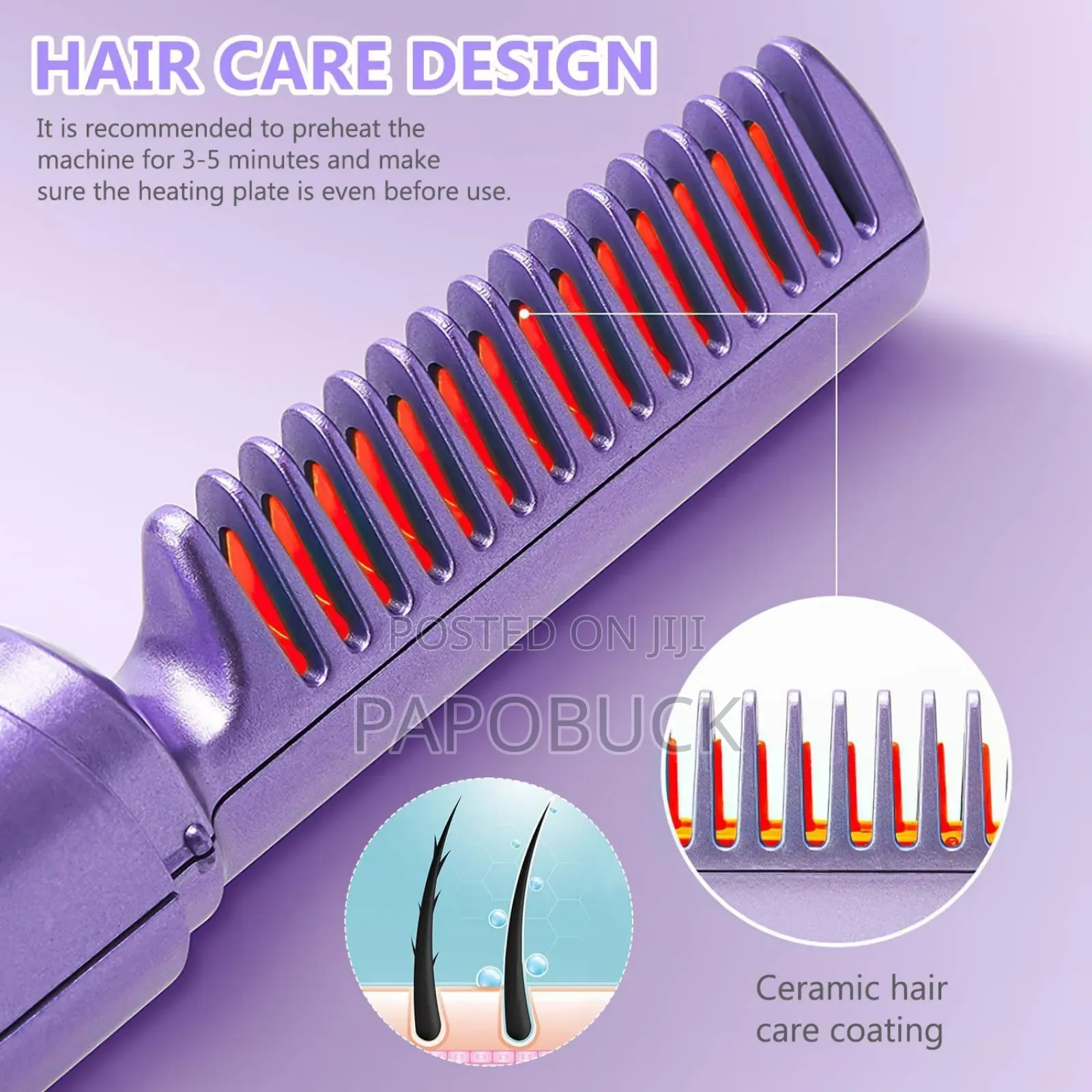 Rechargeable Hair Straightener