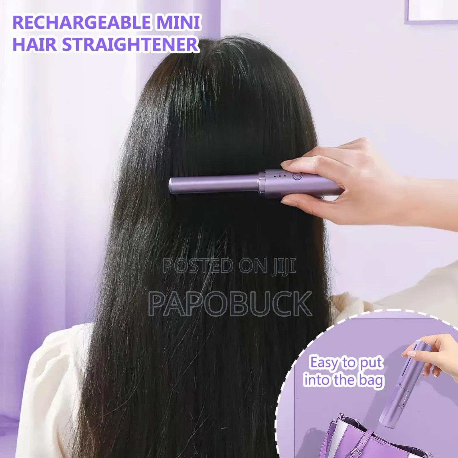Rechargeable Hair Straightener