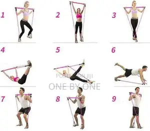Exercise Stick With Foot Loop for Total Body Workout