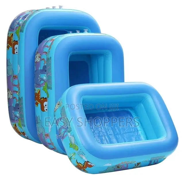 Three-Ring Rectangular Swimming Pool
150 X 105 X 55cm