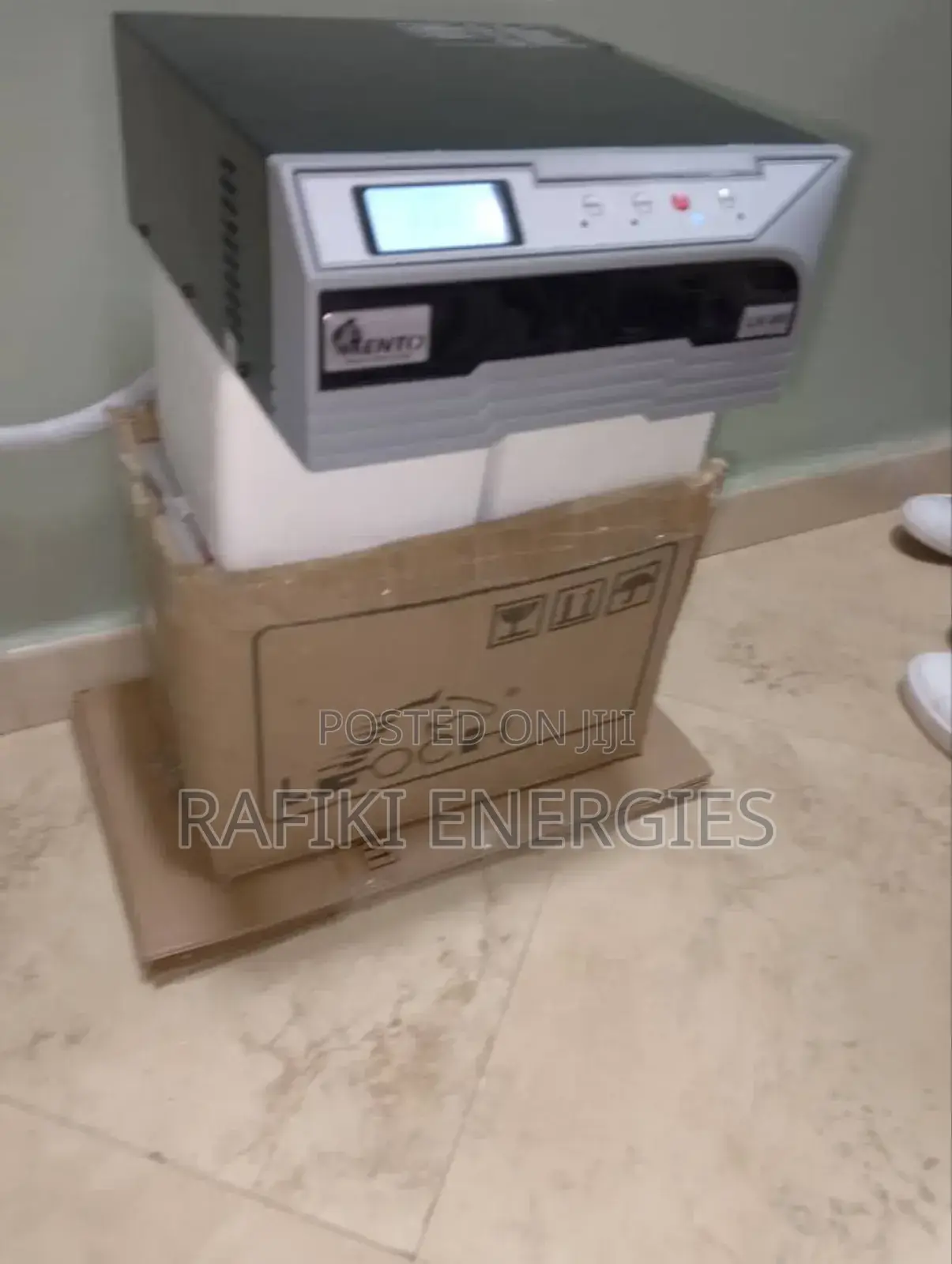 100ah + 400W Backup System