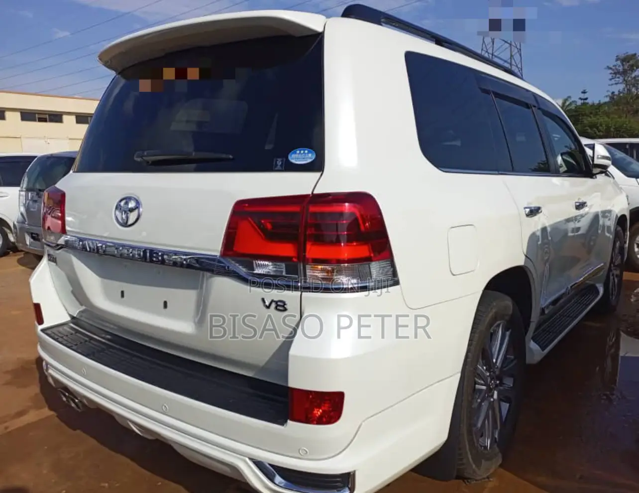 Toyota Land Cruiser 4.6 V8 ZX 2019 White