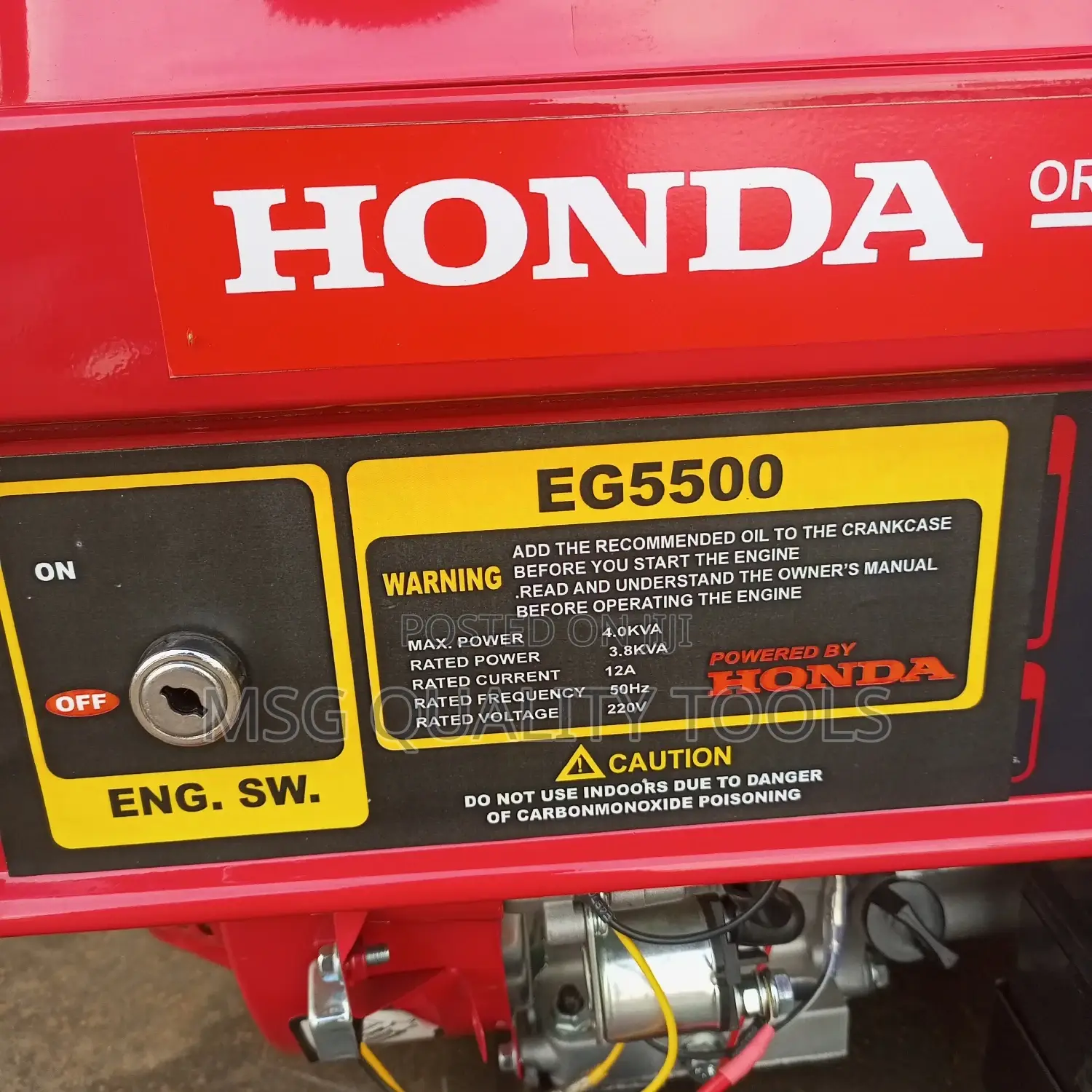 Generator Honda 4kw