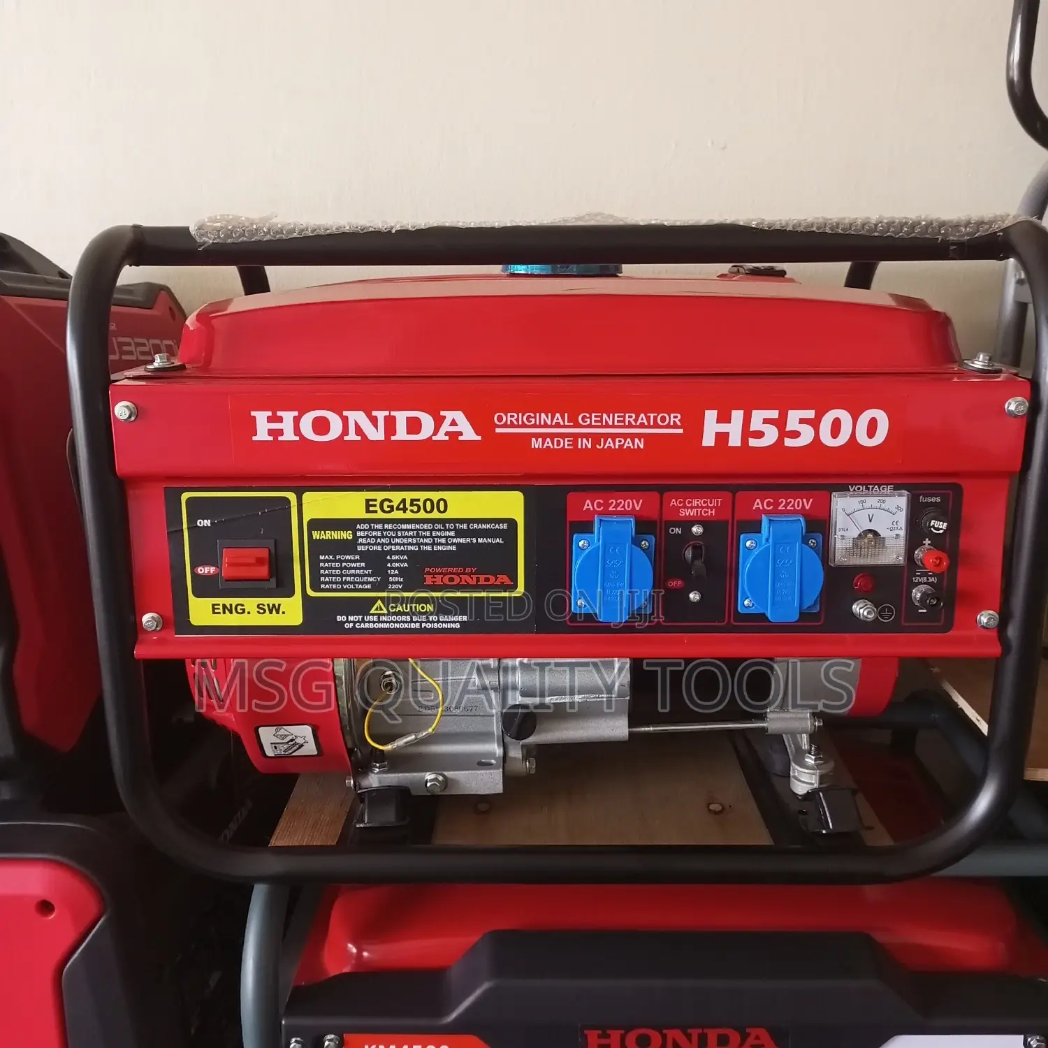 Original Generator Honda 4.5kw