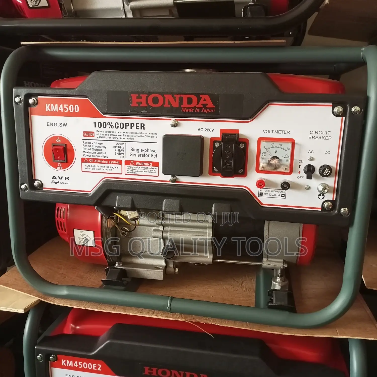 Generator Honda 100% Copper