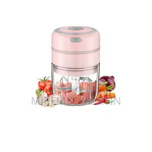 Portable Mini Electric Garlic Crusher.