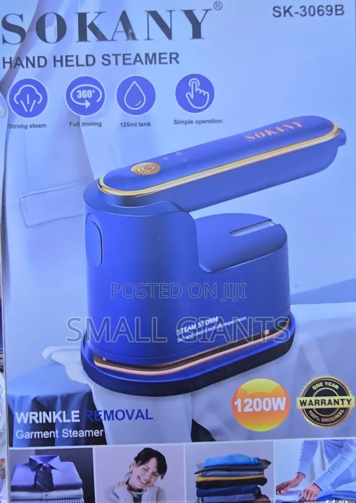 High Quality Portable Traveling Clothes Steamer