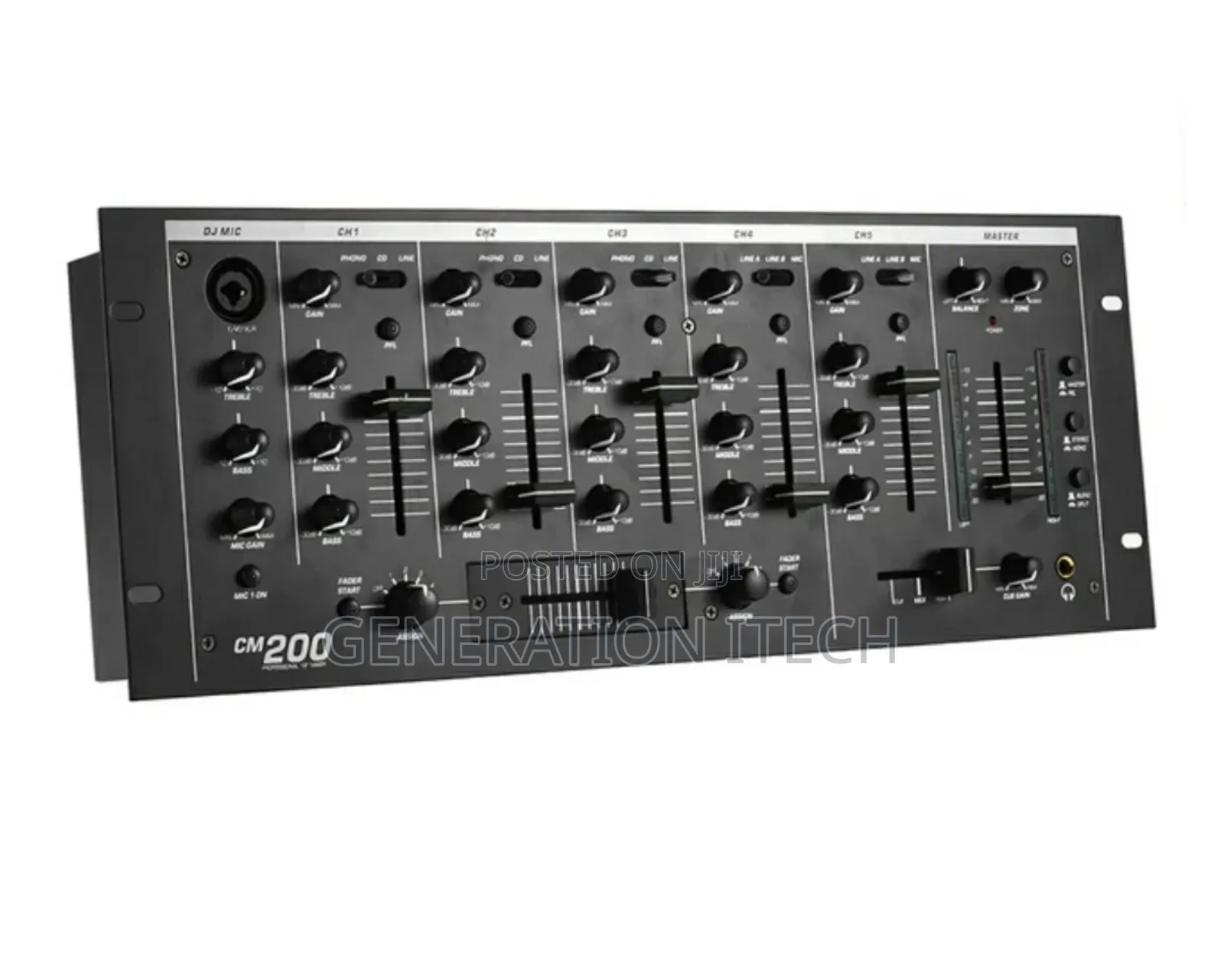 Numark Dj Mixer CM200 Audio Mixer Sound Professional
