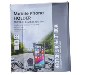 Mobile Phone Holder for Bi / Motorcycles - Stable, Rotates