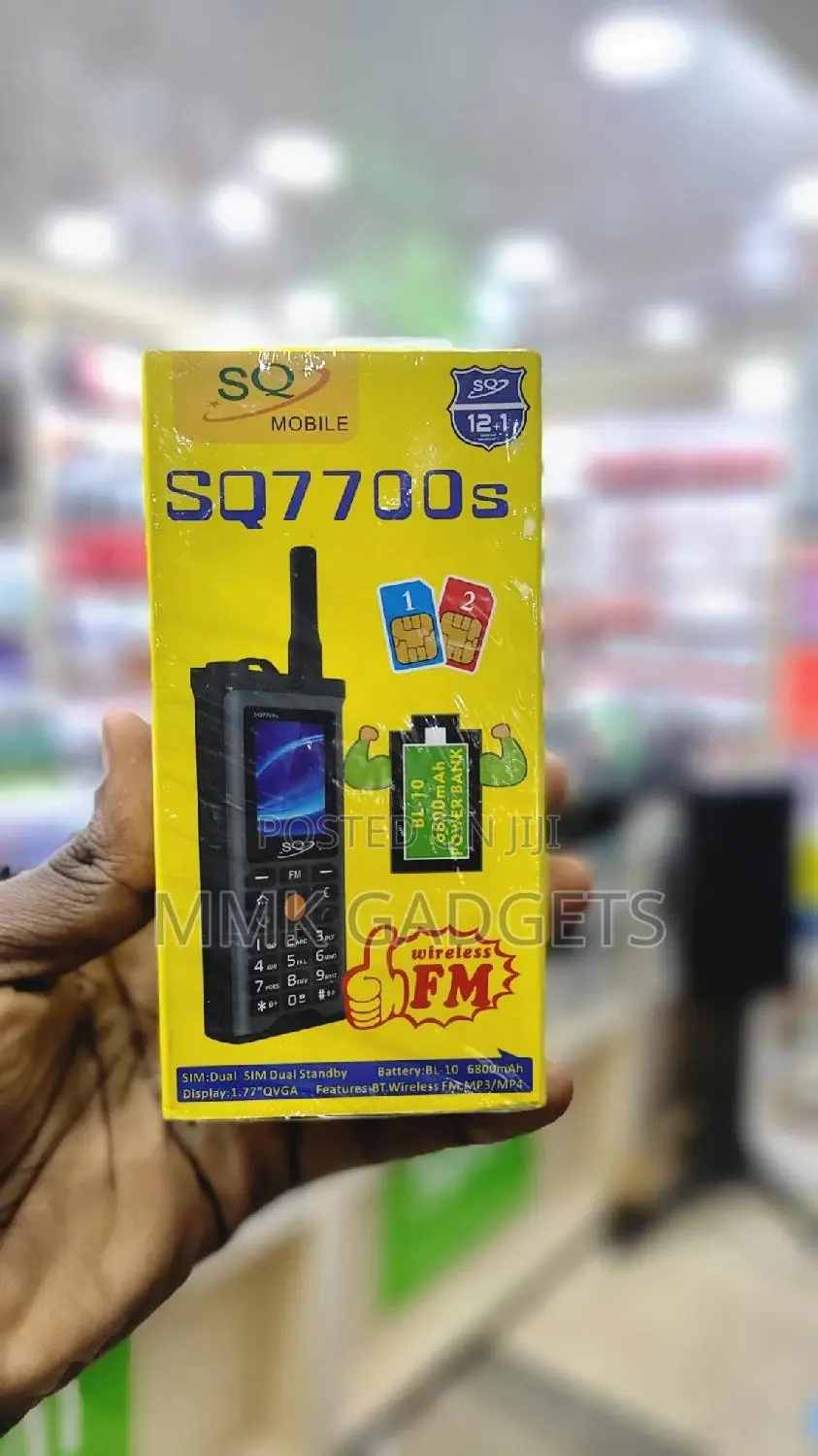 New Mobile Phone Black