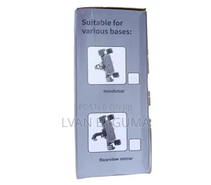 Mobile Phone Holder for Bi / Motorcycles - Stable, Rotates
