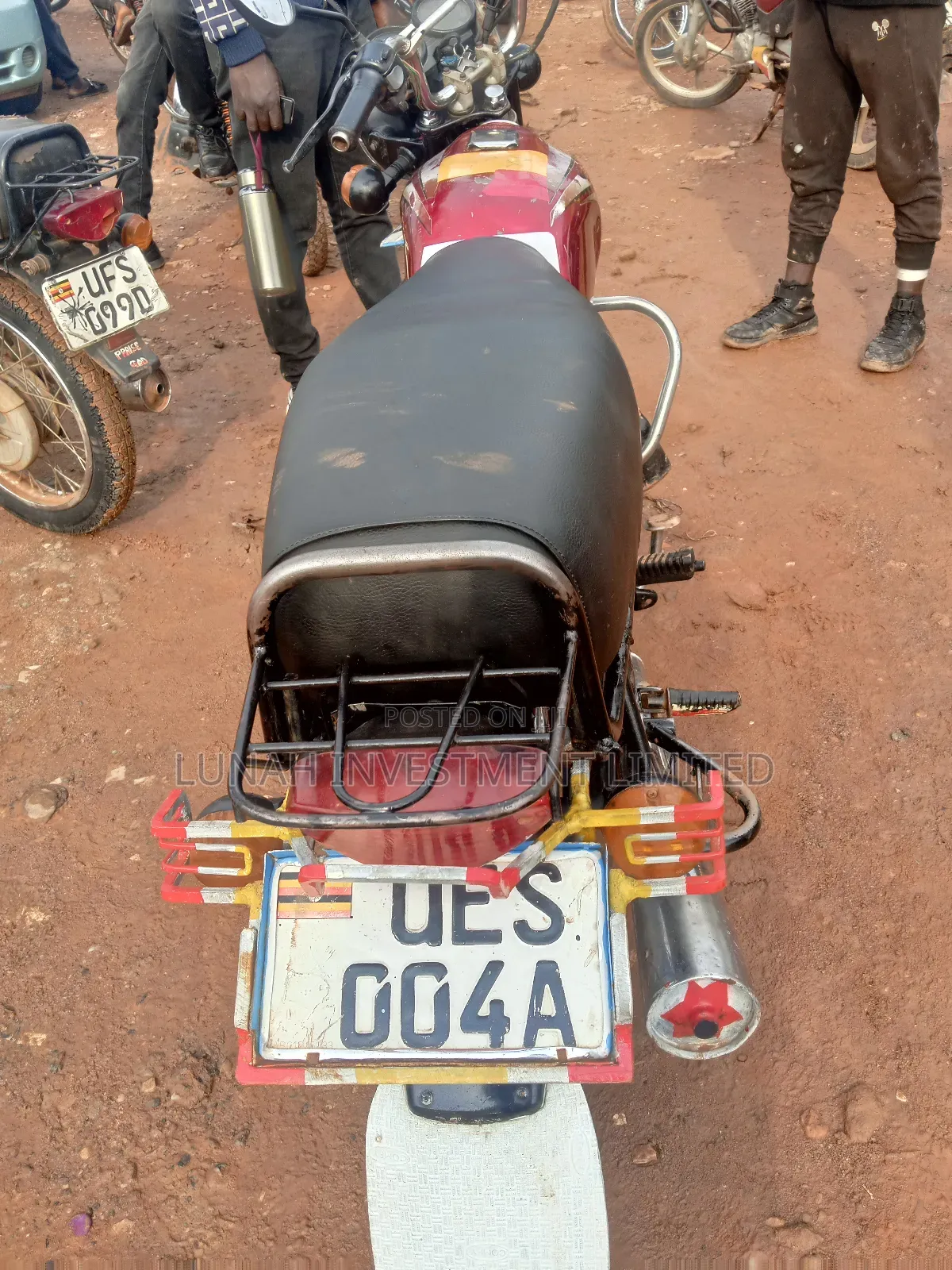 Bajaj Boxer 2022 Red