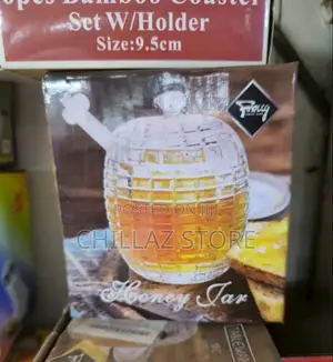 Glass Honey Jar