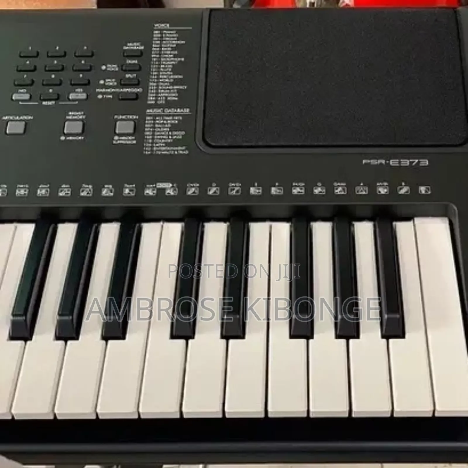YAMAHA PSR E373 in-Buit Functions LCD Display Piano Keyboard