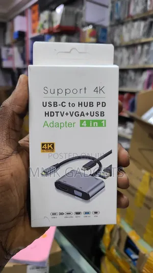 HDTV to Zvga to USB Adapter 4 in 1