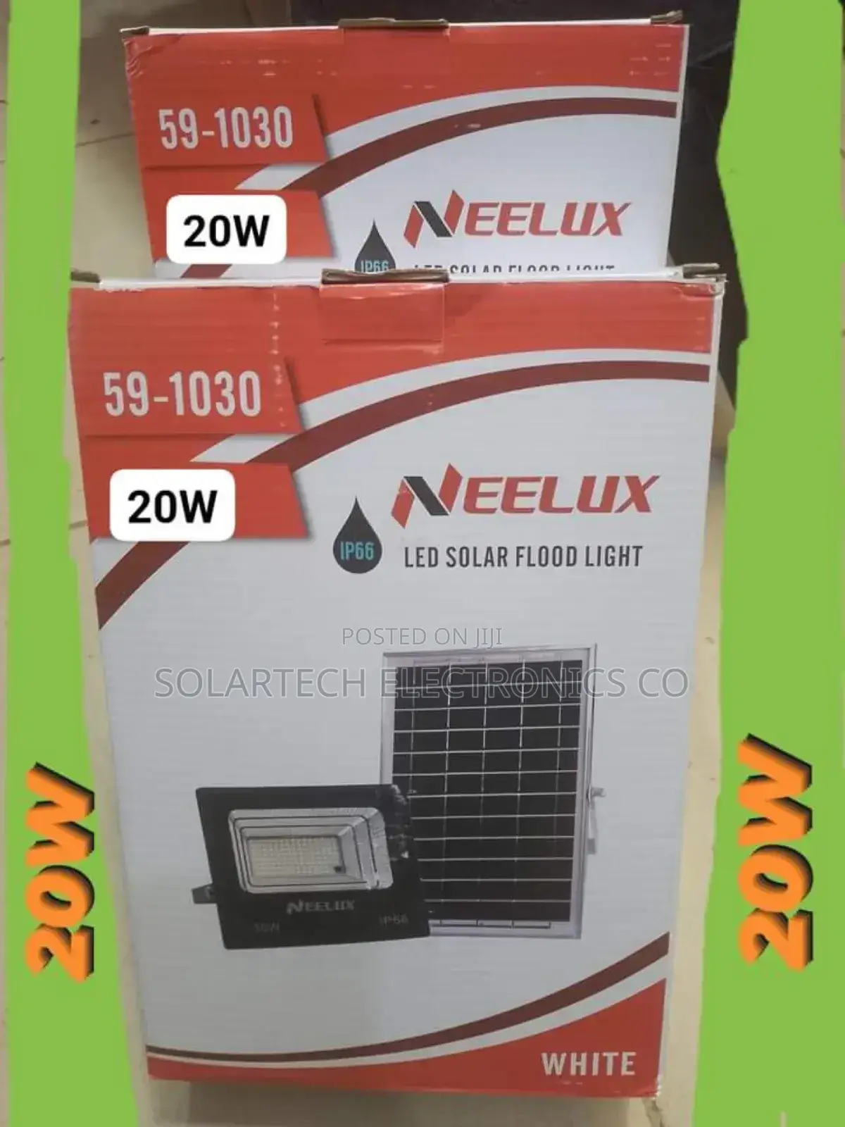 20W Solar Flood Lights