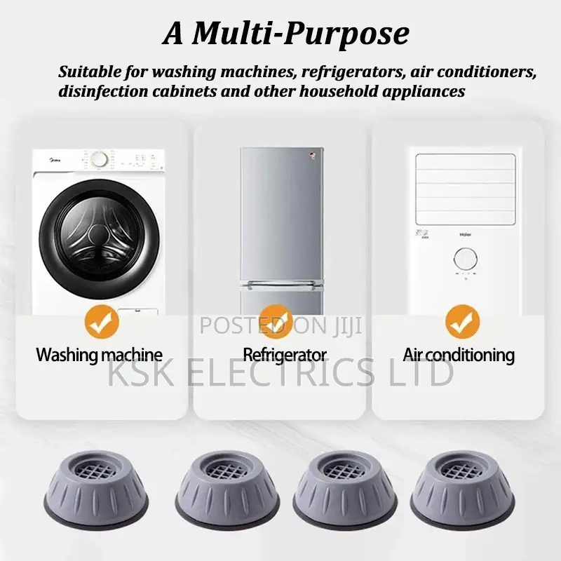 1/4pcs Anti Vibration Washing Machine Pads Anti-Slip