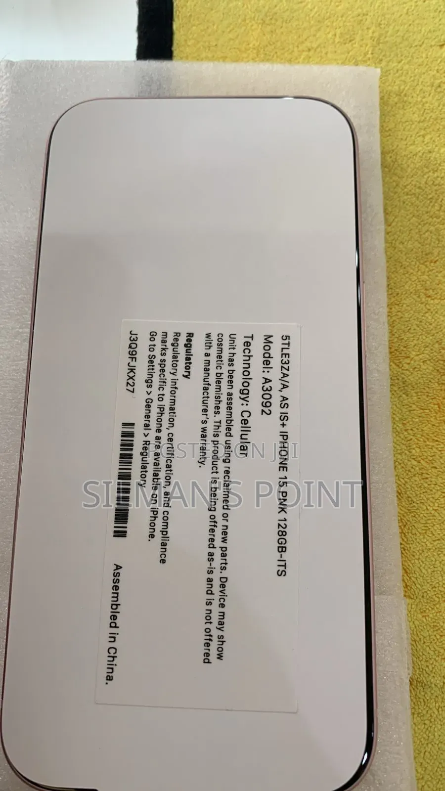 New Apple iPhone 15 128 GB Pink