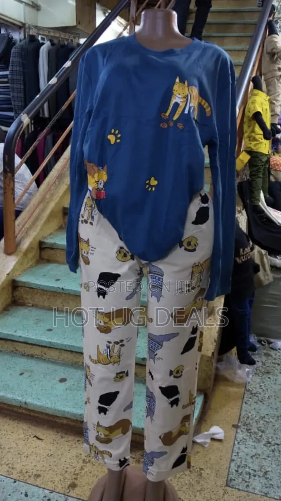 2 Pc Set Ladies' Night Wear Pajama Set - Prints Vary
