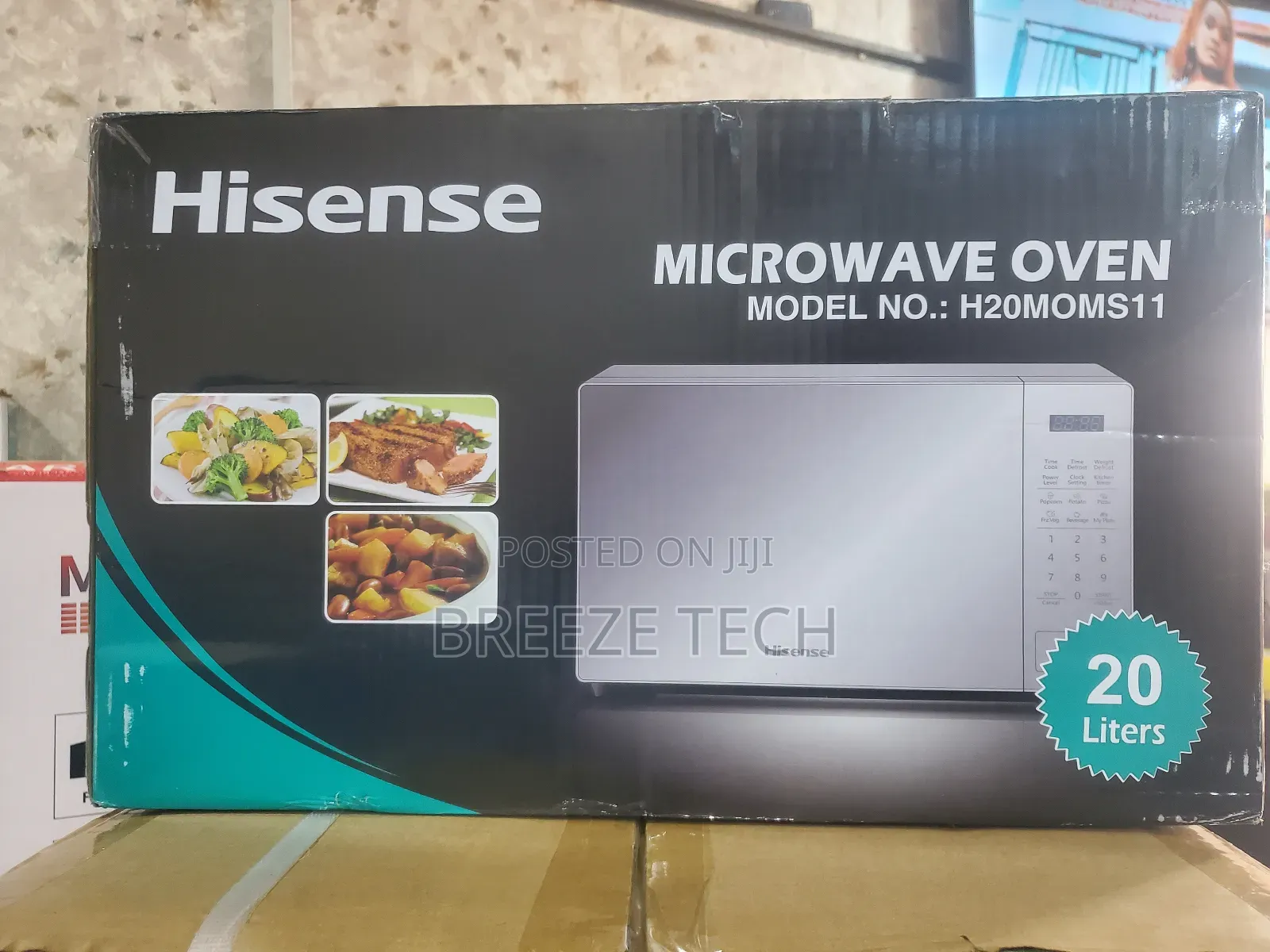 Boxed Hisense Microwave 20ltrs