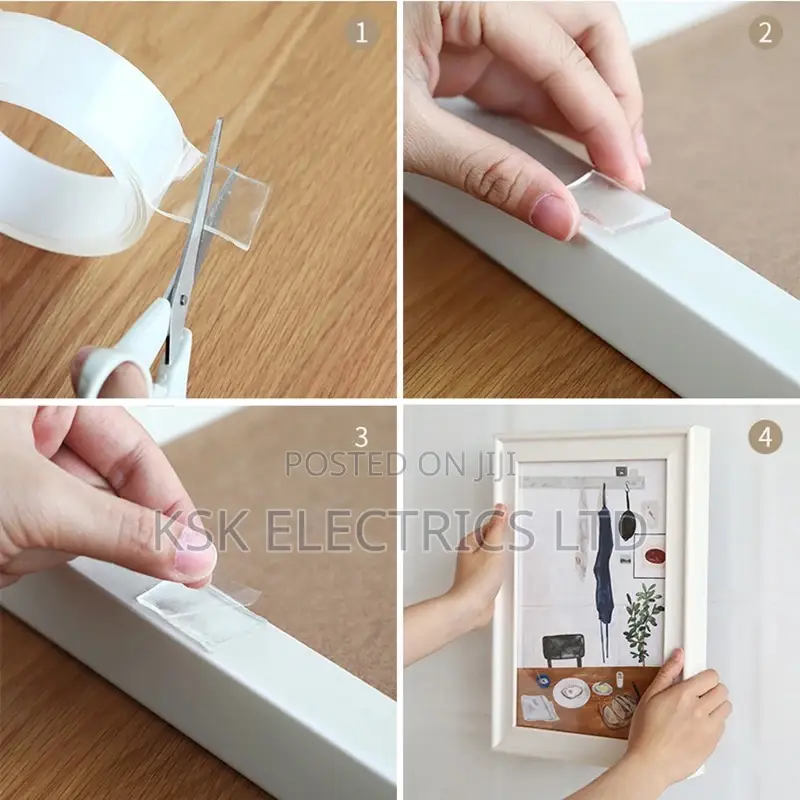 Nano Double Sided Adhesive Waterproof Transparent