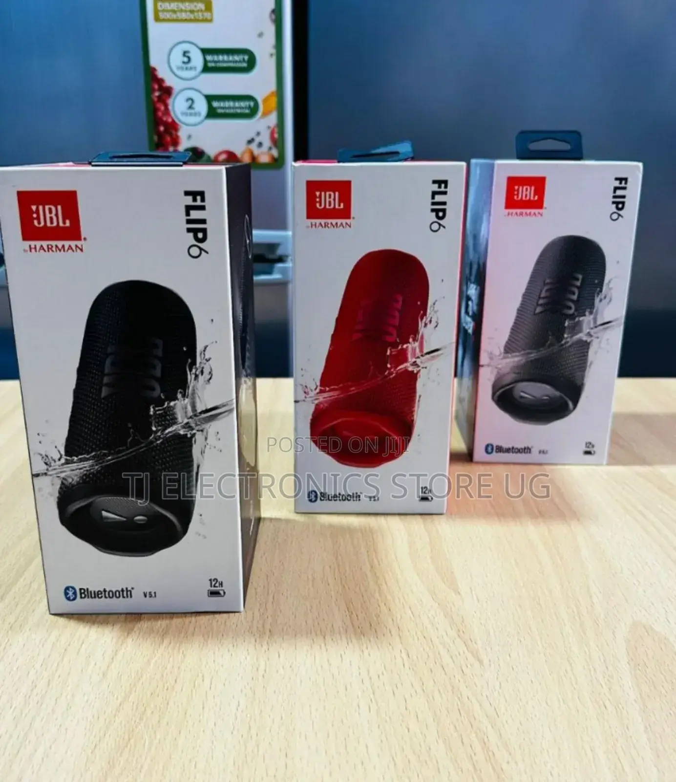 Portable Flip6 Wireless Bluetooth Speaker