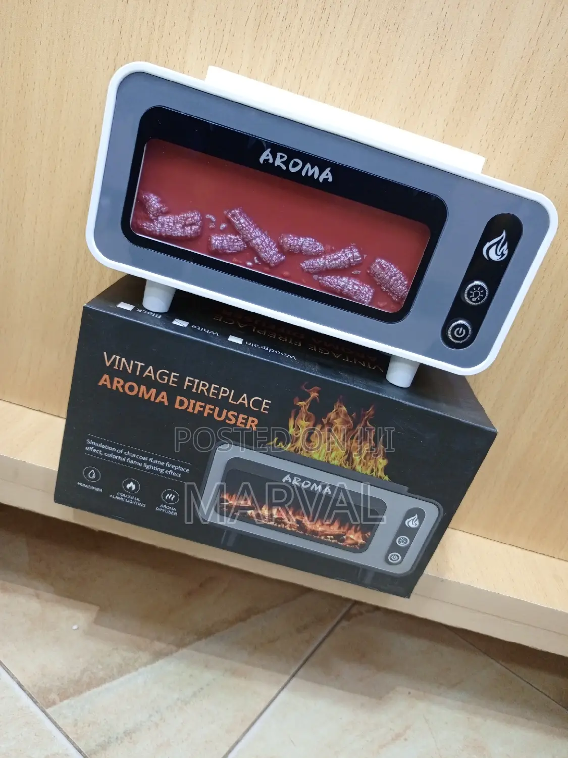 Vintage Fireplace Aroma Diffuser