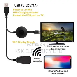 Chromecast 1080P TV Stick Wifi Mirascreen HDMI