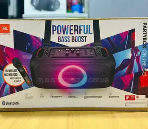 Powerful Base Boost JBL Speaker With Wireless Microphone
