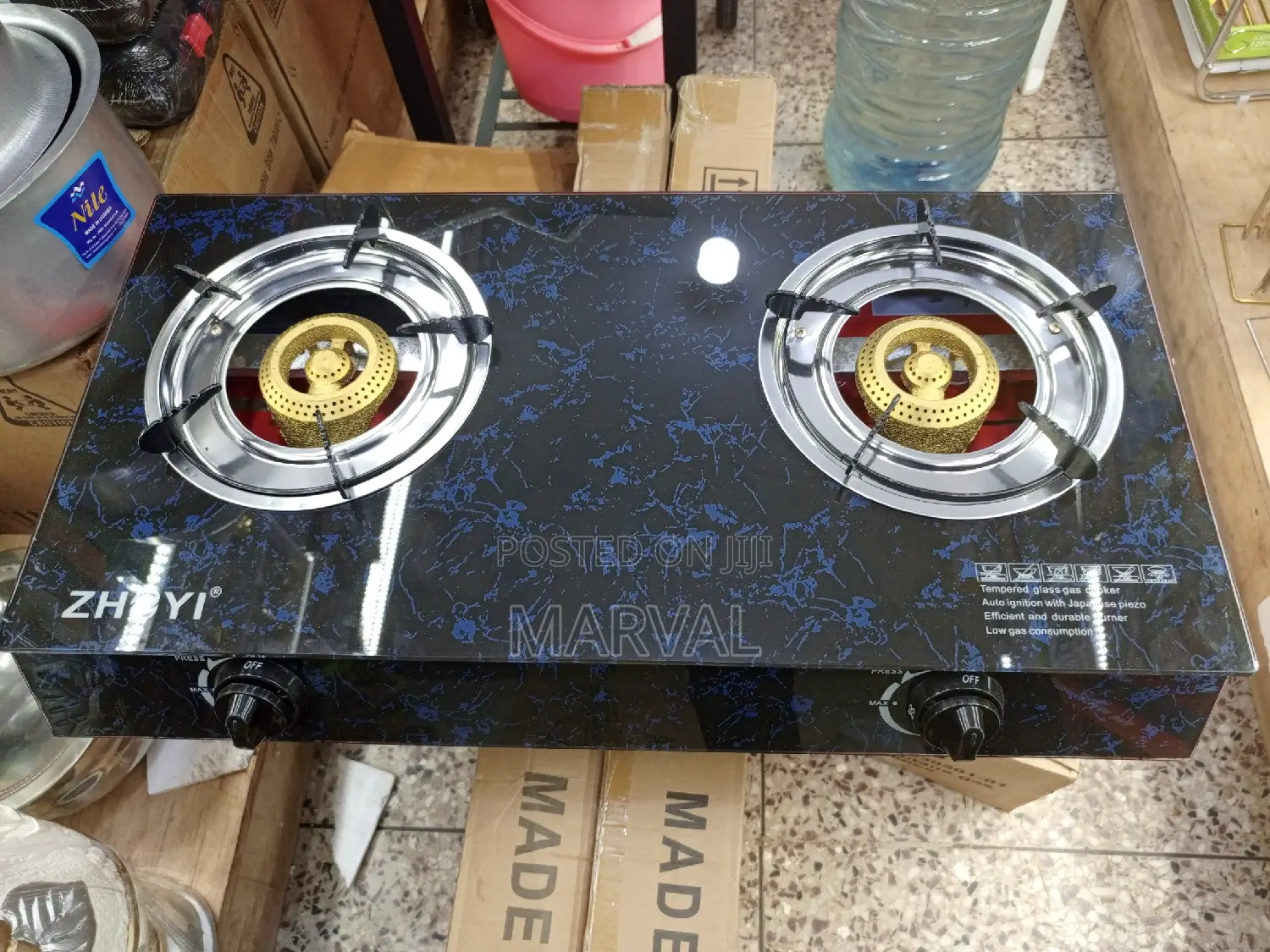 Zhoyi Double Gas Cooker