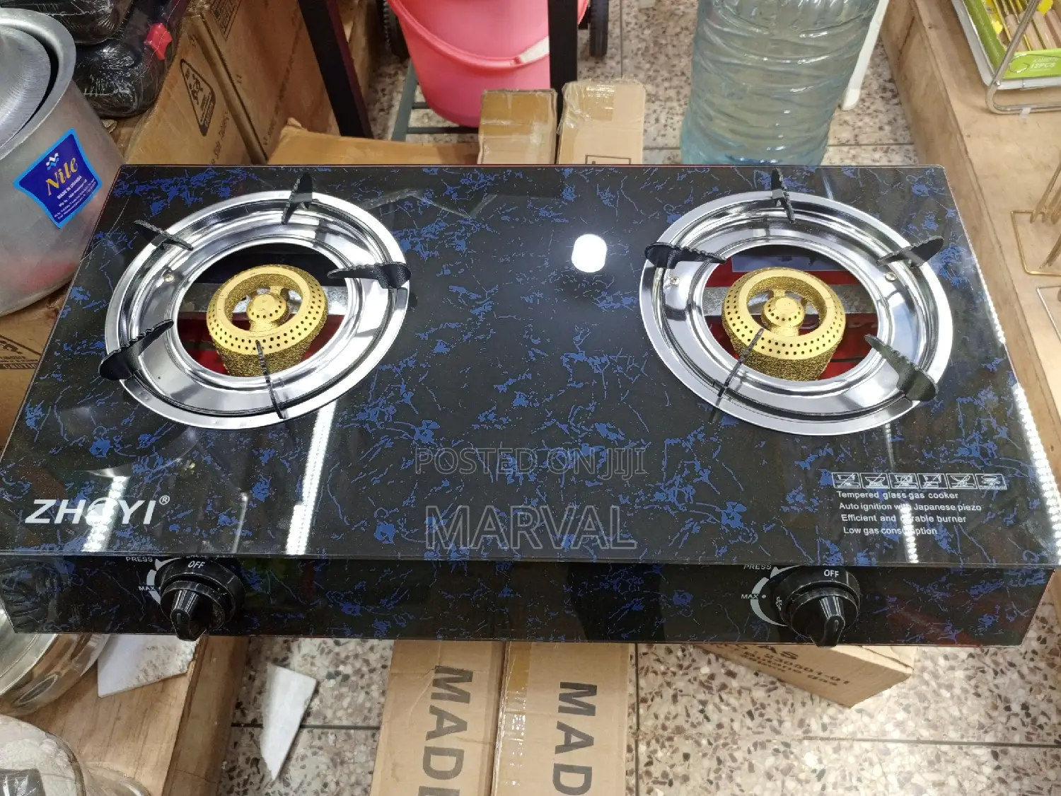 Zhoyi Double Gas Cooker