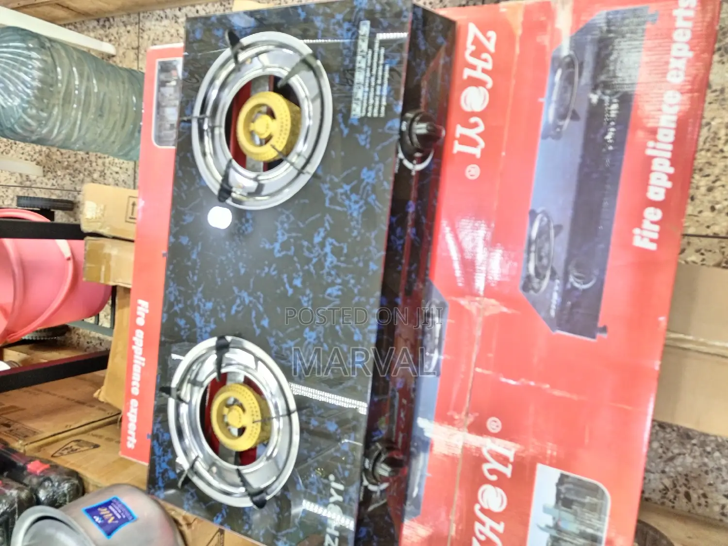 Zhoyi Double Gas Cooker