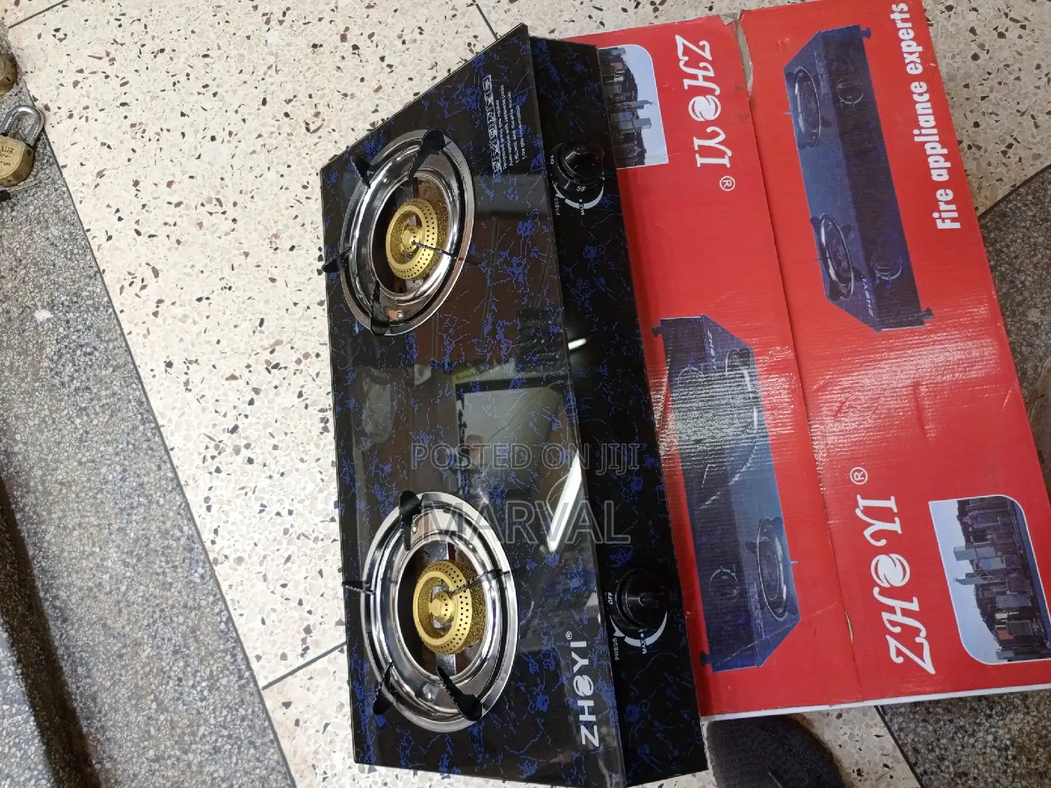 Zhoyi Double Gas Cooker