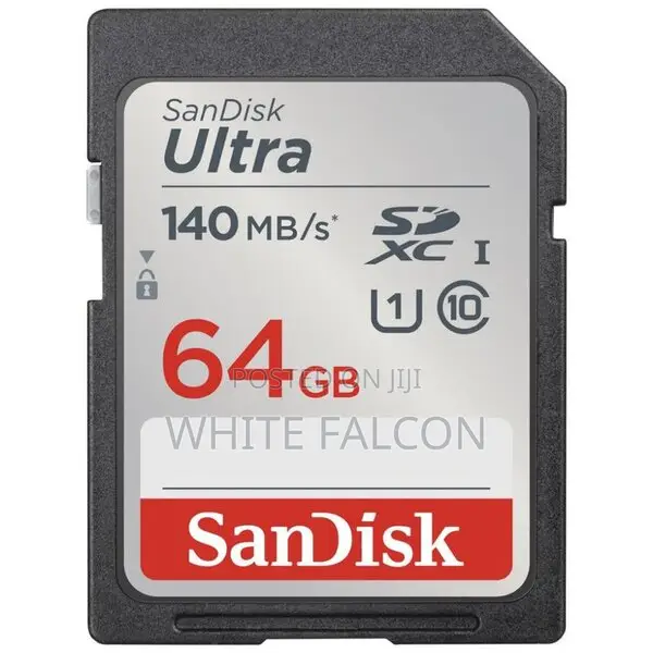 64GB Sandisk SDXC UHS-I Card 140 MB/S Camera Memory Card
